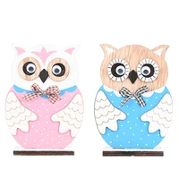 wooden easter owl ornament handmade handicrafts easter decorations for home easter diy ornaments craft gifts 20m02 wooden east