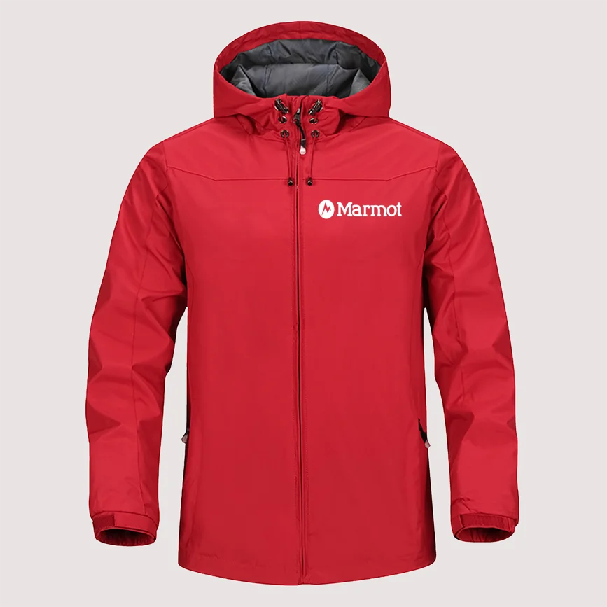 Куртка мужская зимняя ветрозащитная черно-белая на молнии водонепроницаемая |