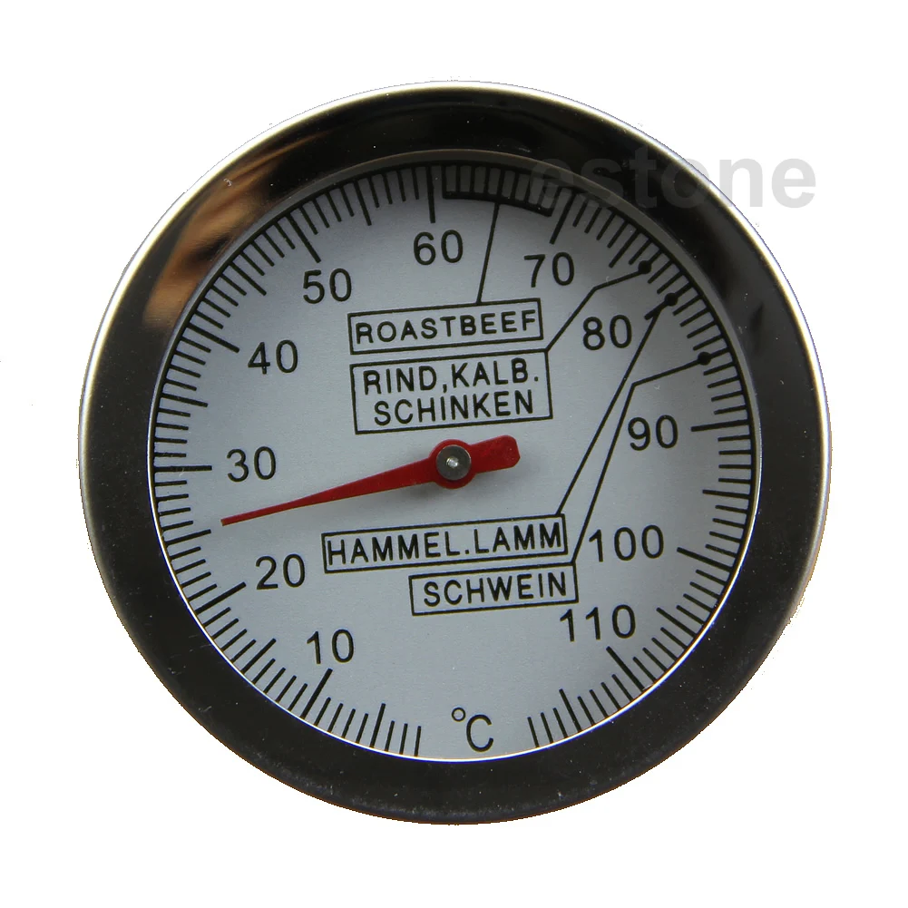 

New Fast Accurate Temp Stainless Steel Meat Thermometer with Large Dial