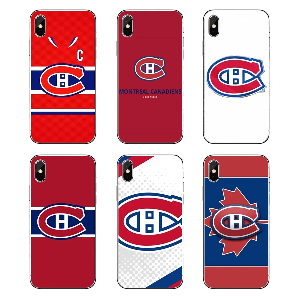Soft Transparent Cases Covers Ice Hockey Montreal Canadiens For Huawei Honor 8 8C 8X 9 10 7A 7C Mate 20 Lite Pro P Smart Plus |