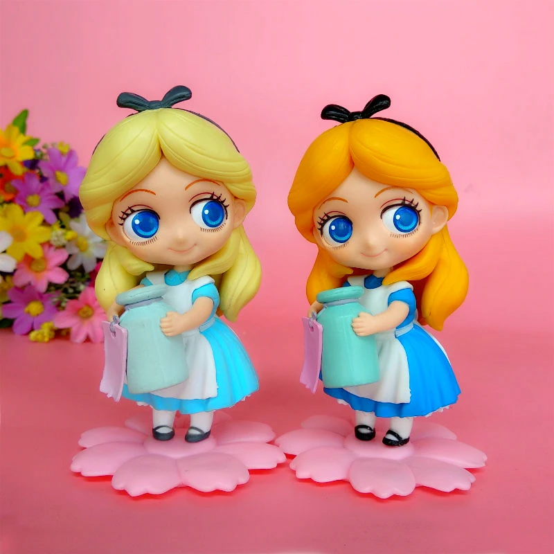 Q posket сладкие персонажи Ариэль Фигурка Русалочка 8 см 2 набора kawaii милая игрушка