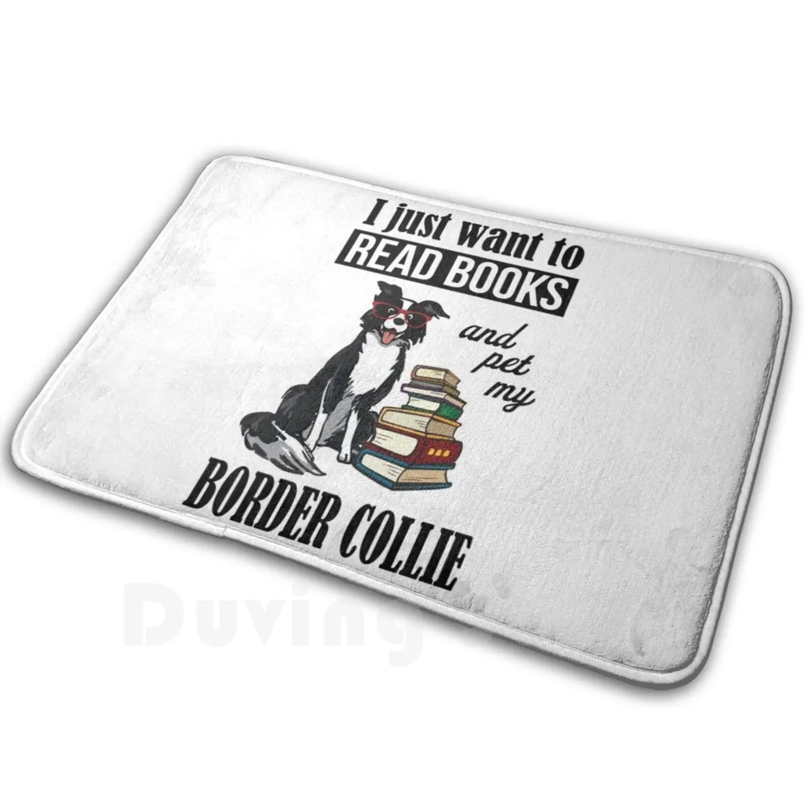 Border Collie Коврик для пола противоскользящий коврик для ковра Ковры для пола Спальня Мама Папа.