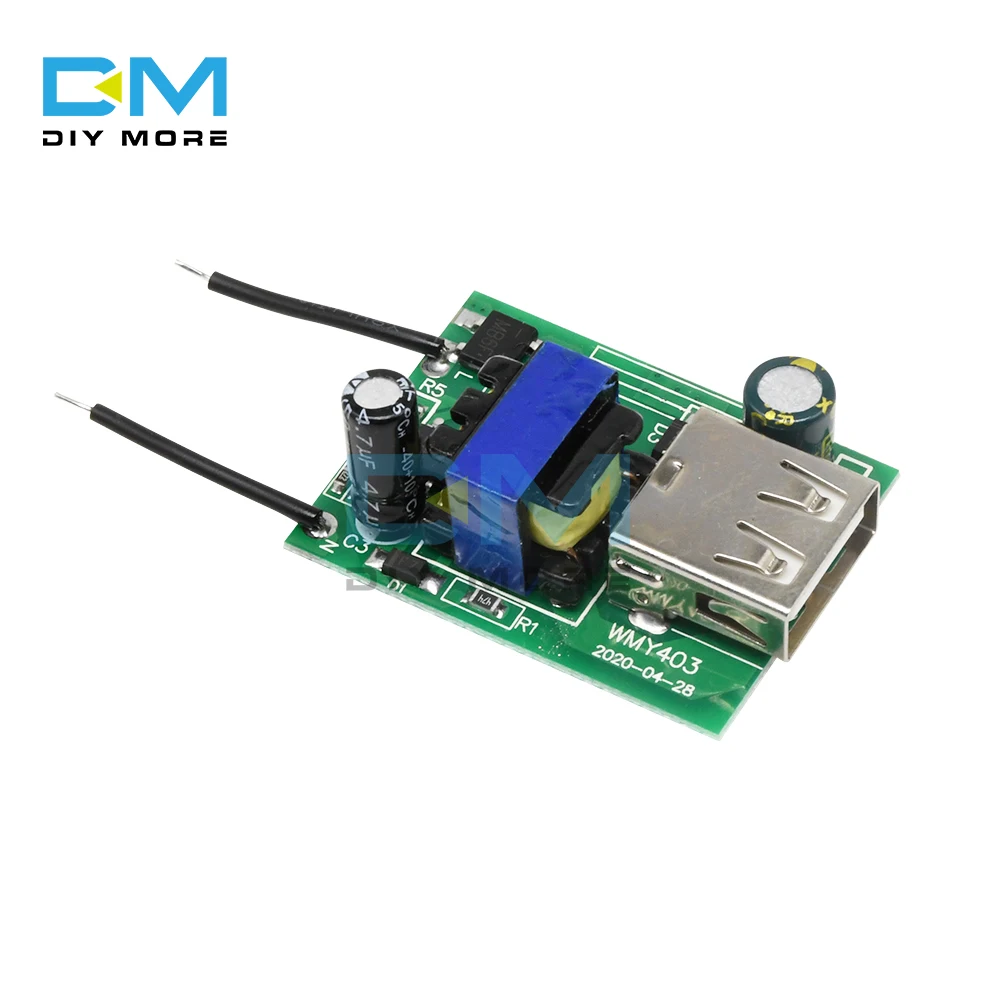 12V 24V 36V 48V 72V 5V 1A понижающий преобразователь стабилизатор DC модуль USB