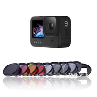 action camera accessories for gopro hero 9 10 black lens filter uvcplnd neutral density polar body protection set go pro hero9