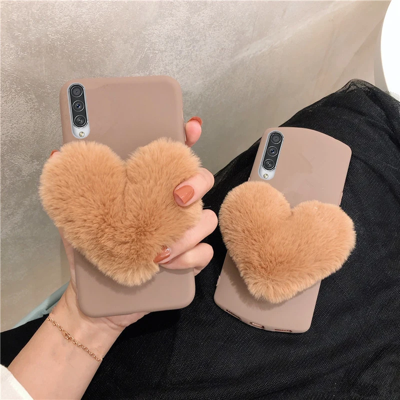 Роскошный карамельный цвет плюшевый чехол для телефона Xiao mi Note 7 Pro Чехол 8 9 pro Lite CC9