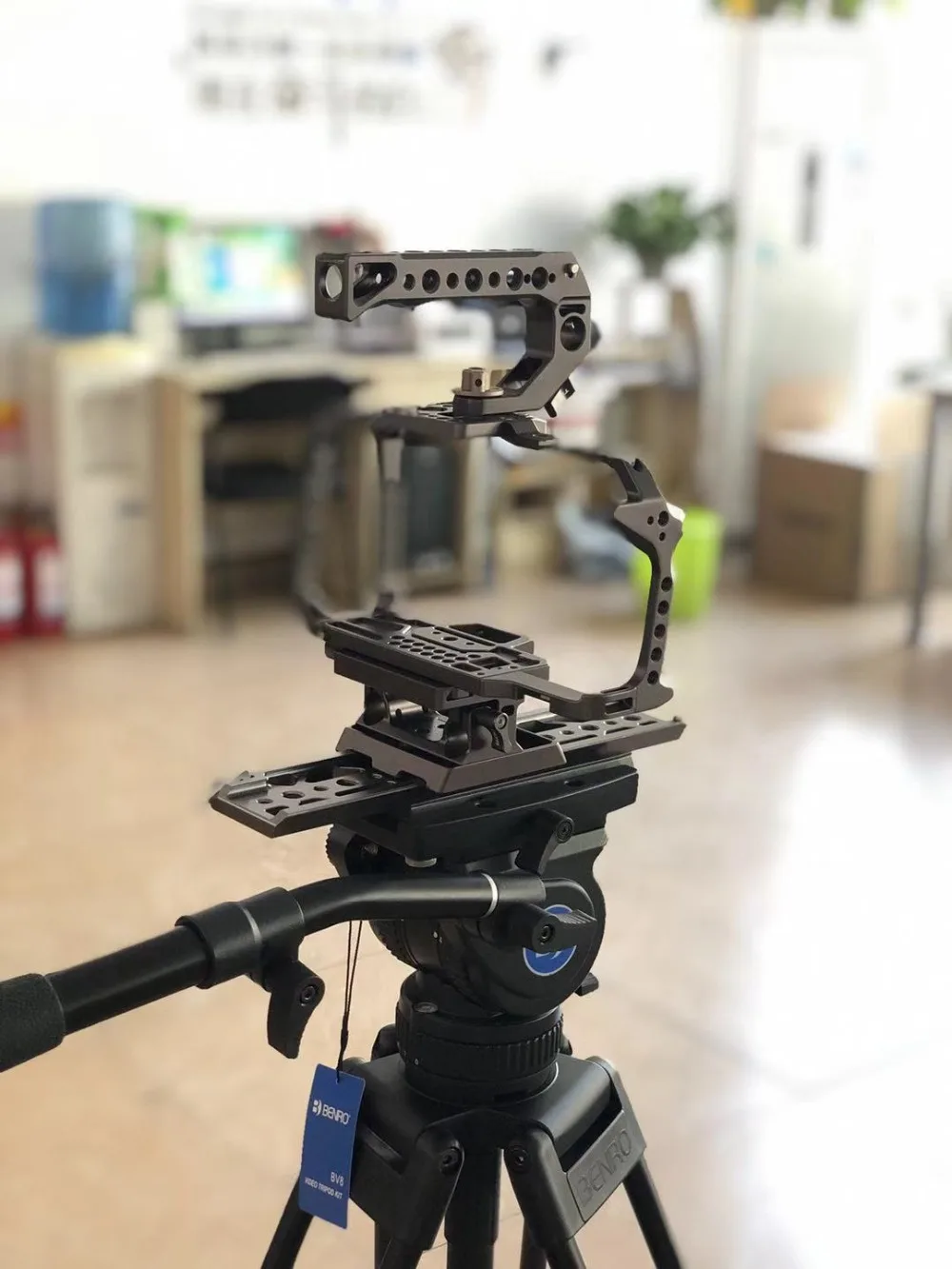 BEILATE 10 дюймов легкая ласточкин хвост пластина для TILTA BMPCC4K/6 к A7S2 A7RM3 A9 BMPCC4K камера установка с 1/" и 3/8" винтовое отверстие