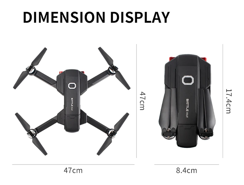 Складной Профессиональный бесколлекторный Дрон с двойной камерой 4K HD 5G gps WiFi FPV широкоугольный Радиоуправляемый квадрокоптер Вертолет игрушка