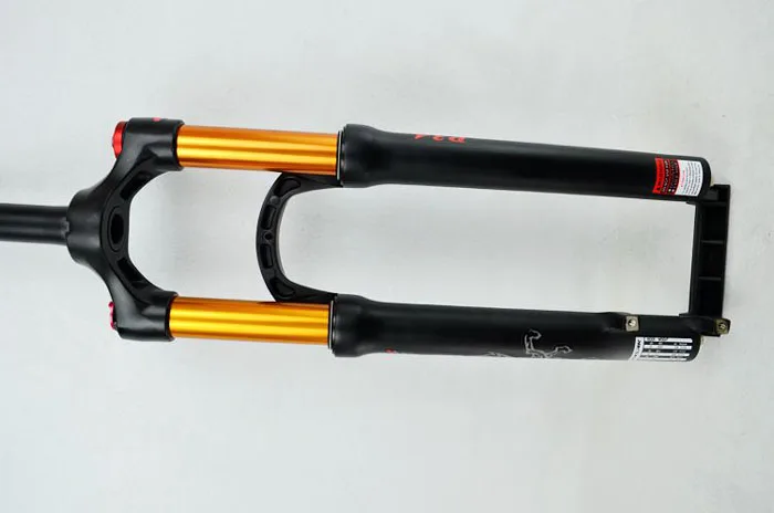 Пневматическая вилка Pasak Mtb 2" 27,5" 2" Золотая трубка 1 1/8" подвесная линия для горного велосипеда с дистанционным управлением RL HL