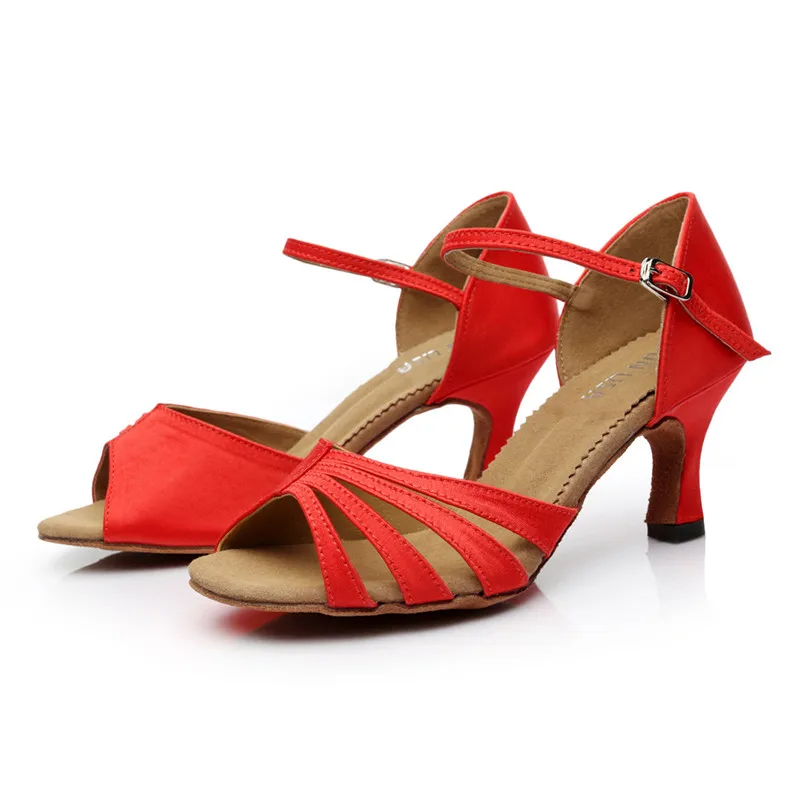 Женские танцевальные туфли SUN LISA для девушек на высоком каблуке сальсы Танго