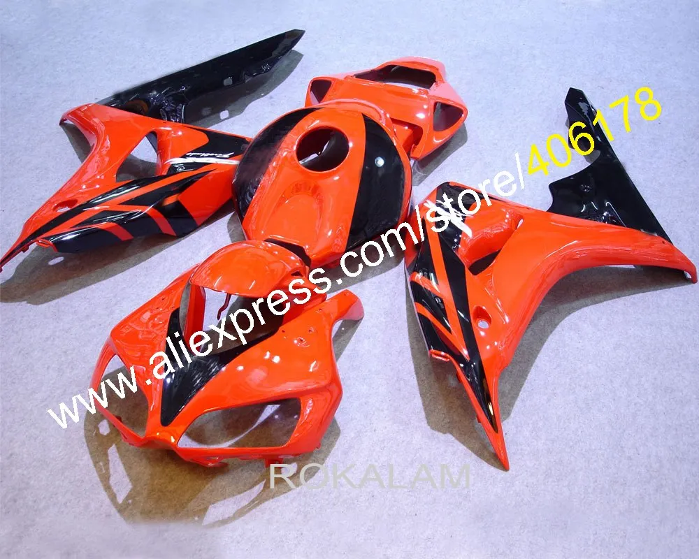 

Fairing Kit For Honda CBR1000RR 06 07 Fireblade CBR 1000RR 2006 2007 Red Black Motorcycle Fairings (Injection Molding)