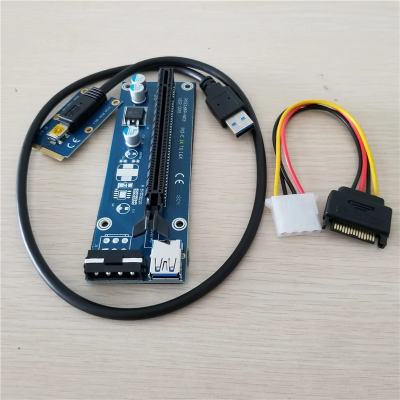 Mini PCIe к PCI e 16X Riser SATA IDE Molex Power USB 3 0 кабель для ноутбука внешняя видеокарта EXP GDC