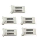 Литиевая батарея 3,7 в 1000 мАч для SJRC S20W T25, запасные части для четырехосевого дрона, аккумуляторная батарея для летательного аппарата с дистанционным управлением (белая)