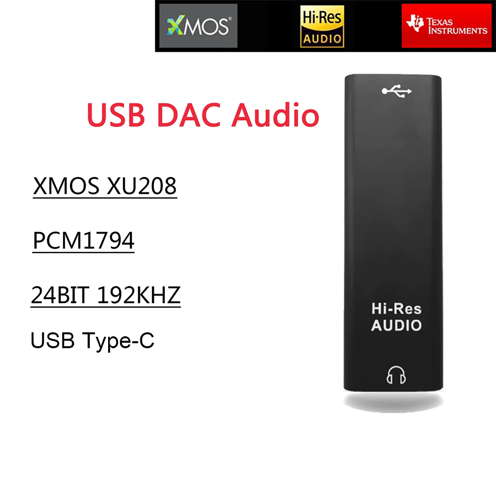 Усилитель для наушников Lusya PCM1794 XMOS XU208 аудио AD797 дискретный Op Amp DAC декодер Type c