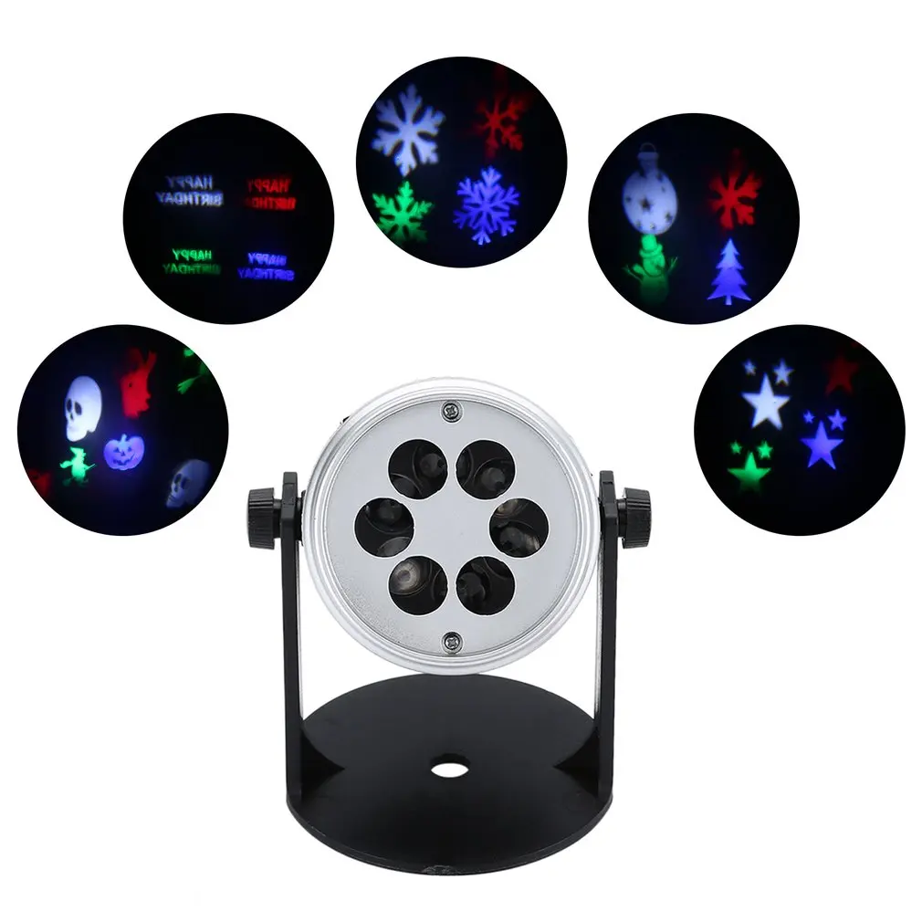 ICOCO Christmas lights Colorful Laser Projector Lights Activated Dynamic Motion Film Coke Projector Pattern New Year Laser Decor