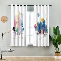 curtain blackout blinds simple window %d1%88%d1%82%d0%be%d1%80%d1%8b %d0%b4%d0%bb%d1%8f %d0%b3%d0%be%d1%81%d1%82%d0%b8%d0%bd%d0%be%d0%b9 kid child cartoom valley nordic curtains for bedroom living room