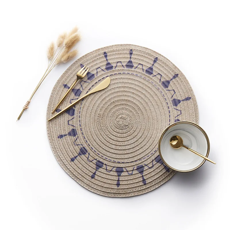 Настольный коврик Nordic чаша столовых ПВХ подставка для кружки Посуда Тарелка