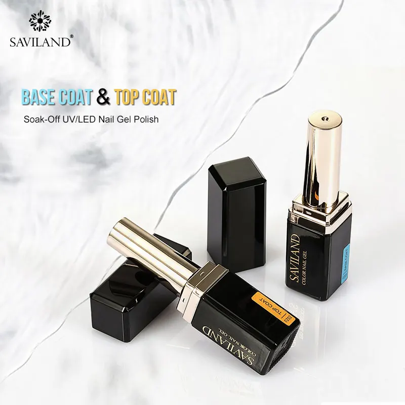 Saviland новая бутылка губной помады портативная основа и верхнее покрытие длинный