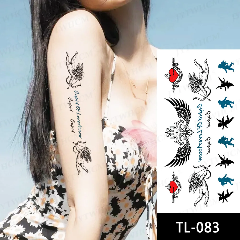 Водостойкие временные тату-наклейки ювелирные изделия поддельные татуировки