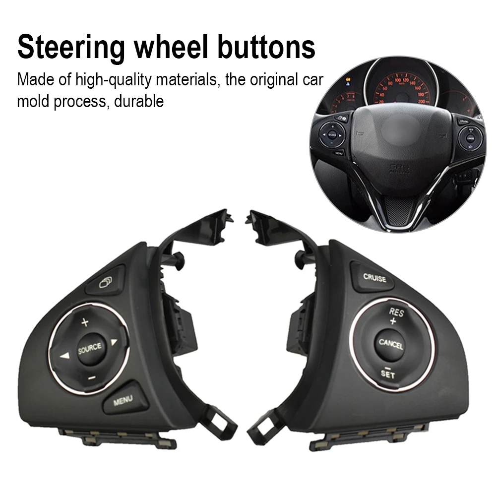 

Steering Wheel Control Switch Buttons For Honda 2015-2018 Car styling Audio Radio Remote Cruise Control Button with cables