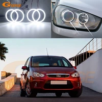 for ford focus c max 2003 2004 2005 2006 2007 2008 2009 2010 ultra bright smd led angel eyes halo rings day light car styling