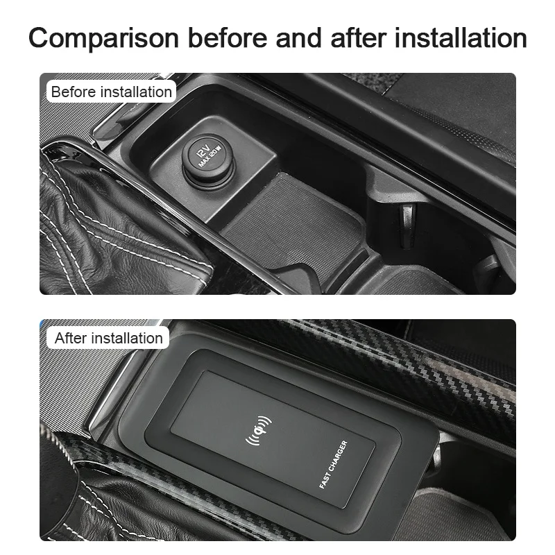 Автомобильная Беспроводная зарядка QI зарядное устройство для телефона