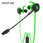 Игровые наушники Plextone G30 с микрофоном, проводные наушники с шумоподавлением и басами, v bluedio xiaomi kz tripowin для телефона и компьютера
