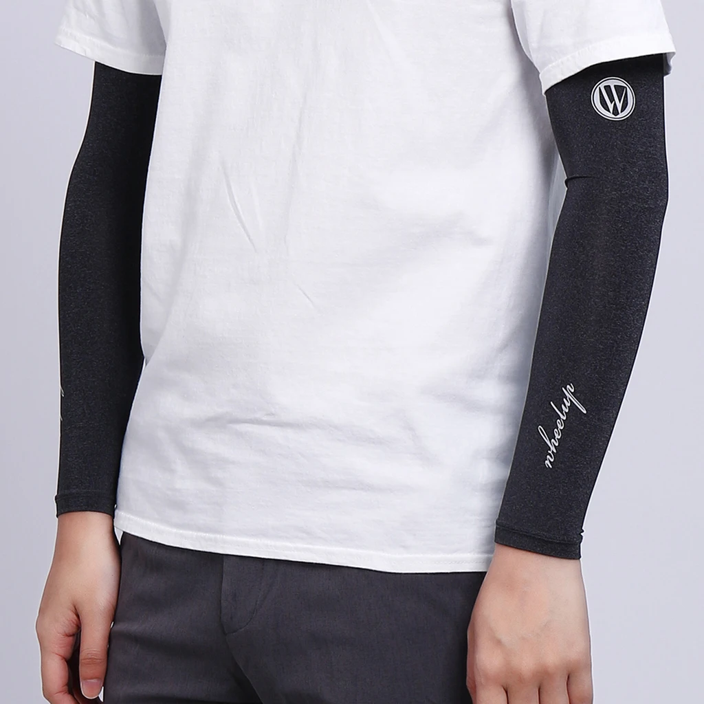 

Unti-UV Sun Protection Cooling Arm Sleeves Covers Arm Sleeves Sports Arm Compression Sleeve for Outdoor Sport