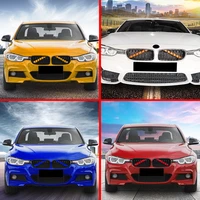 front kidney grille cover trim strips for bmw 2 series f22 f23 218i 220i coupe convertible 2014 up m style decoration grille