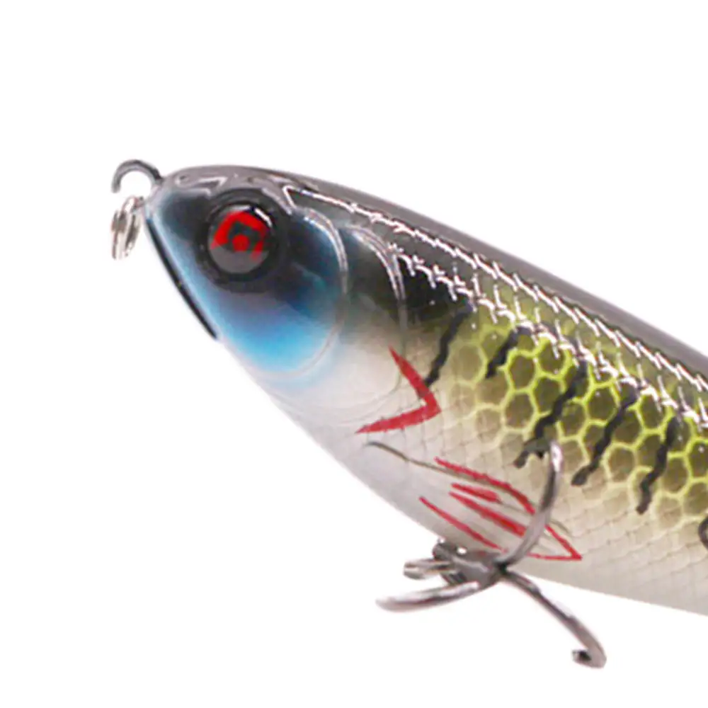 Высокое качество 105 мм/17 г водный Поппер жесткая приманка для рыбалки воблеры