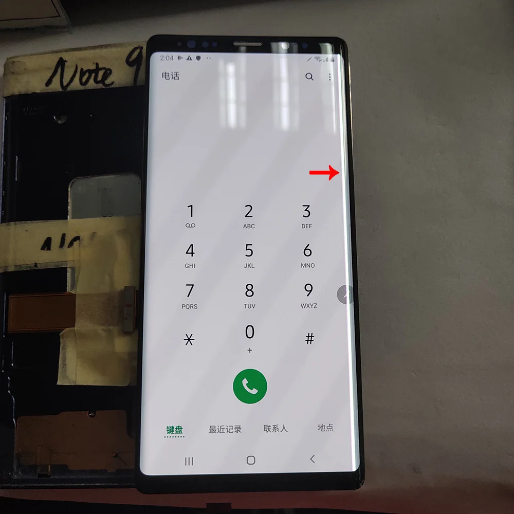 

Have Line And Point For Samsung Note9 LCD Touch Screen Digitizer Display For Samsung Galaxy N9600 N960F N960U Note9 LCD
