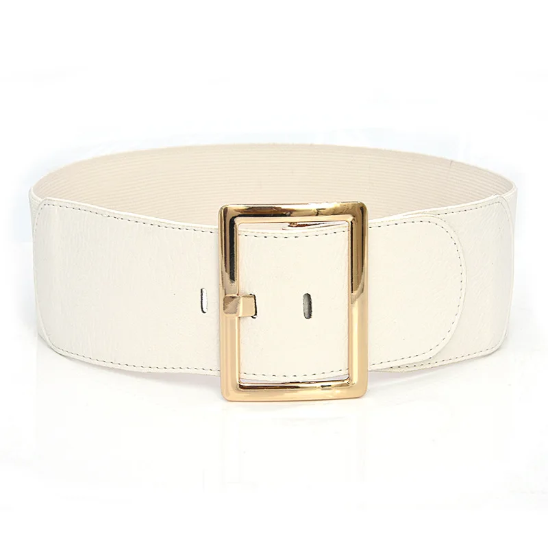 

Fashion Casual PU leather Women Belt Square Pin buckle Waist Strap Jeans Trousers Students Female Simple All-match Waistband