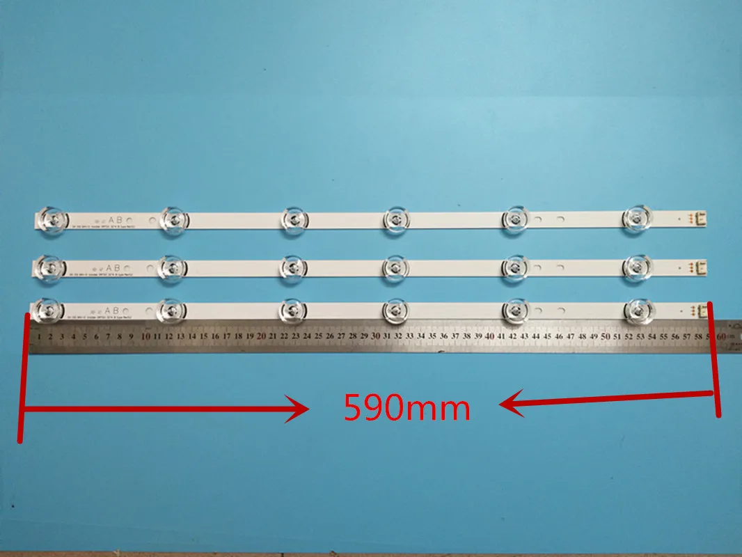 10 комплектов = 30 лент светодиодная лента для lg 32lb 32lf5800 32lb5610 lgit a b uot innotek drt 3 0 32 6916l
