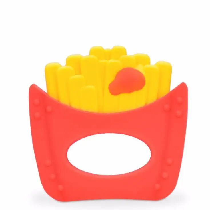 

Baby Teethers French Food Grade Silicone Baby Teethers Infant Teething Silicone Teethers Baby Toys Necklace Baby Accessories