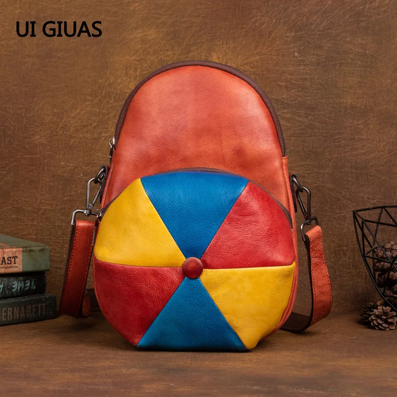 

Free Shipping Handmade Graffiti Girl Bags Made of Genuine Cowhide High Quality Women Single Shoulder Bags Female Shoulder Bags