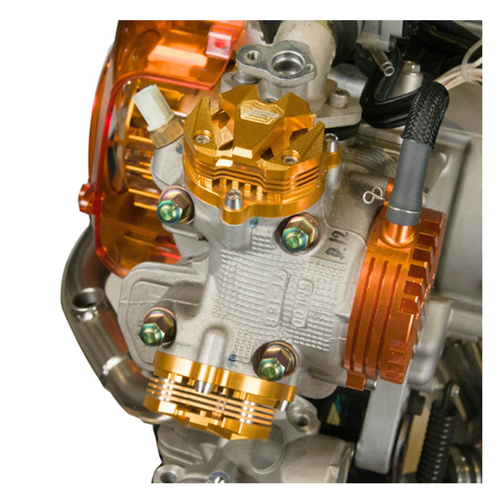 

Motorcycle Scooter Accessories Cylinder Head Side Cover Radiator Absorber For Yamaha Cygnus 125 GTR 125 BWS X 125 BWS R 125