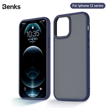 Benks Matte Material Skin Feeling Case For iPhone 12 Mini Pro Max PC+TPU Anti-fall Shockproof Dirt-resistant Back Protect Cover