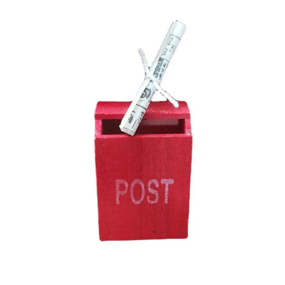 

1:12 Doll House Doll House Simulation Model DIY Atmosphere Scene Model Retro Small Furniture Mini Mailbox Doll House Accessories