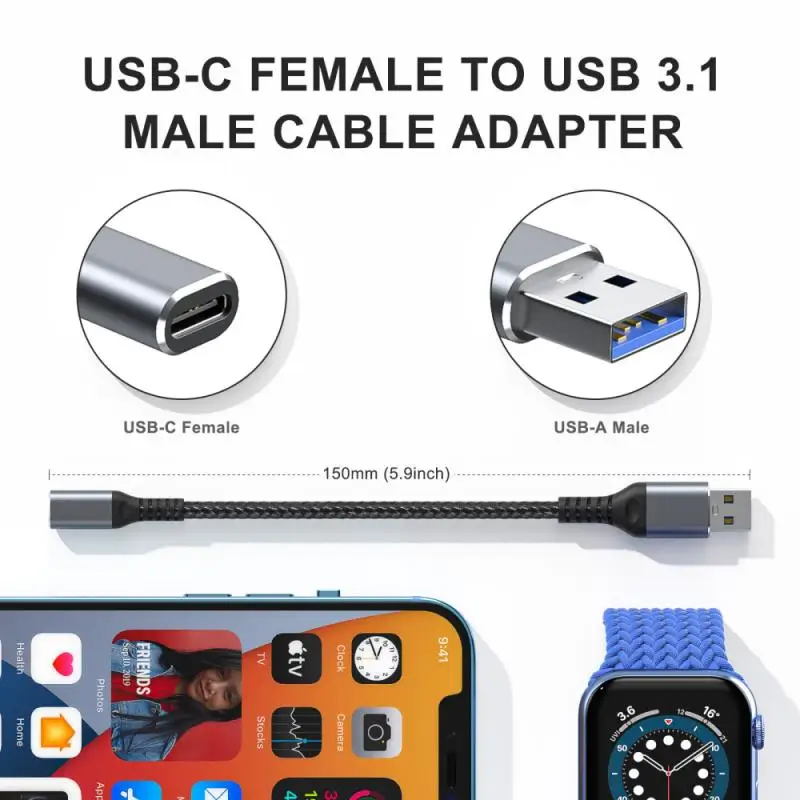 

Переходник с Usb 3,0 «папа» на Usb 3,1 «мама» типа C