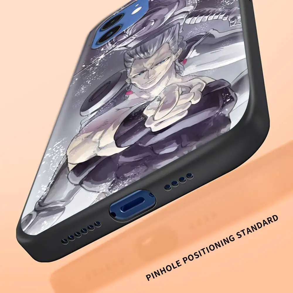 

Case For iPhone 11 Pro Shell For iphone 12 Pro Max 7 8 Plus SE 2020 X XR XS MAX Black Phone Cover JoJo Bizarre Adventure