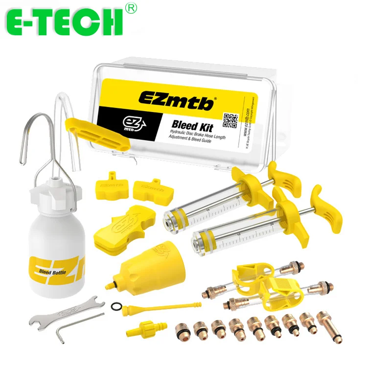 

Масляный дисковый тормоз EZmtb для горного велосипеда, инструмент для наполнения маслом, заменяющее тормозное масло, заправка масел, минераль...