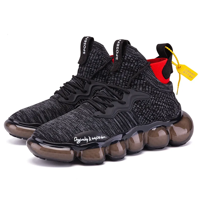 

New Running Shoes for Men Antiskid Damping Outsole Men Athletic Training Run Sneakers Breathable Jogging Walking Shoes Zapatills