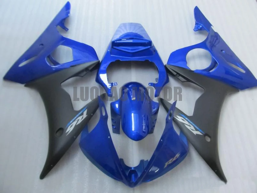 

Комплект обтекателей из АБС-пластика для кузова под давлением для Yamaha YZF600 R6 03 04 05 комплект обтекателей синего и черного цвета YZF 600R6 2003 2004 2005