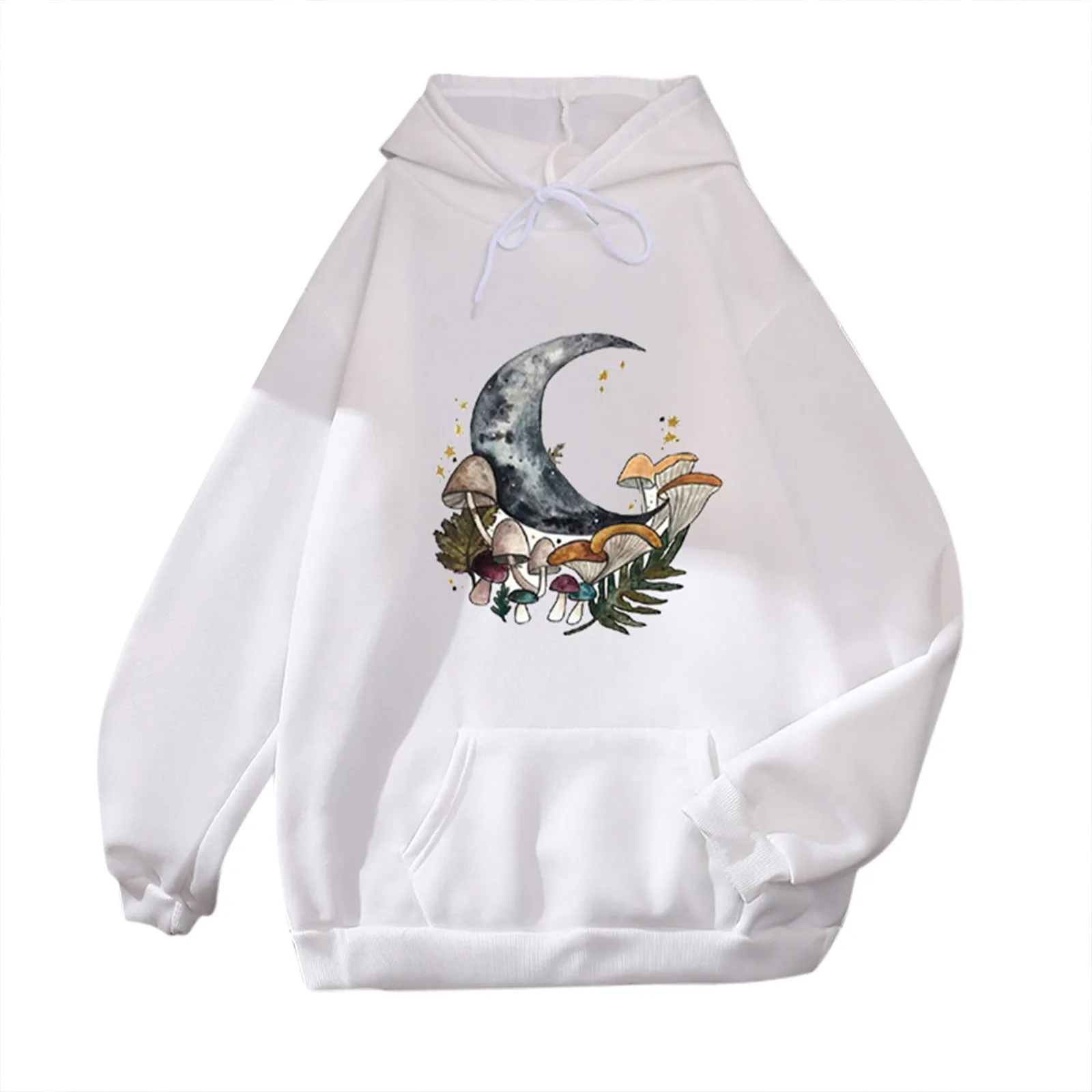 Print Oversized Hoodie Long Sleeve Hoodies Women Casual Loose Pullover Sudaderas Con Capucha Moletom Feminino Sweetshirts #463