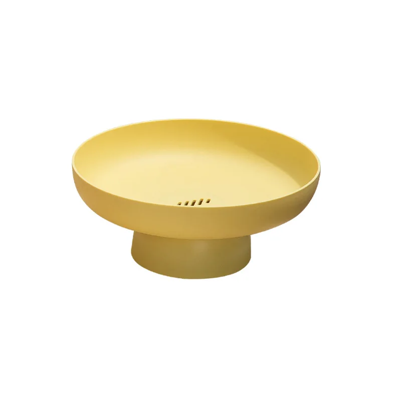 

1 Pc Fruit Tray Living Room Home Fruit Basket Multifunctional Snack Rack European Candy Tray Simple Dessert Table Ornaments