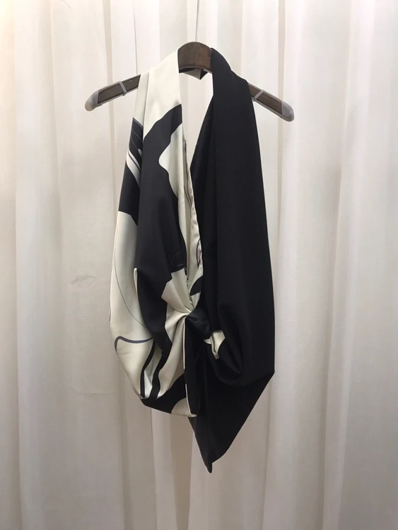 

2021 new women fashion print color matching halterneck bust adjustable sleeveless all-match top 510