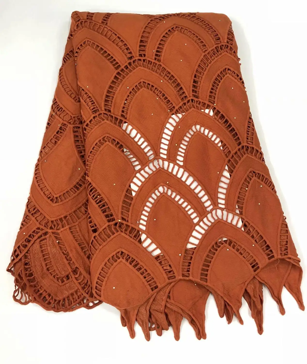 

comfortable stones african guipure lace fabric good quality milk silk lace fabric 5yards african water soluble lace RFDE262