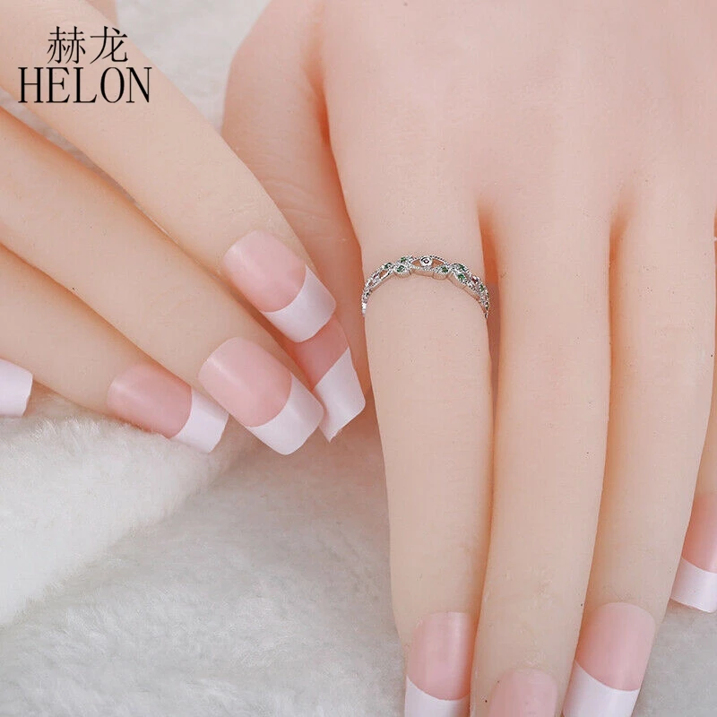 Женское кольцо HELON из белого золота 10 к карат | Украшения и аксессуары