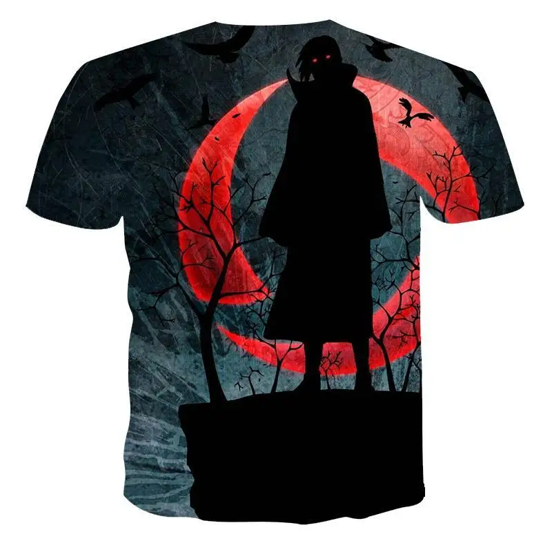 

2020 New 3d T -Shirt Animation Leisure Summer Cool T -Shirt 3d Printing 3d Printing Quick Drying T -Shirt