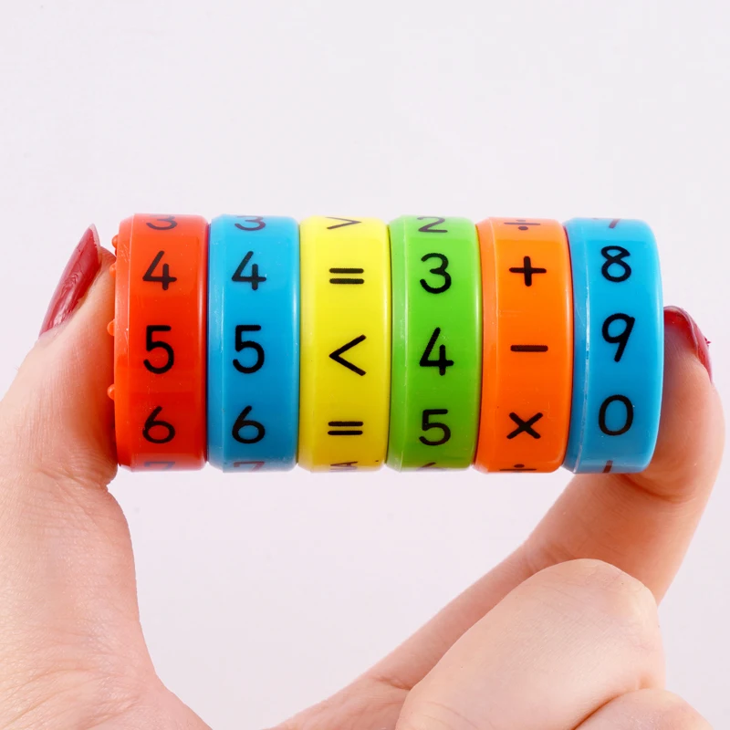 Фигурки конструкторы магнитные AUTOPS 6 шт./компл. умножение арифметические