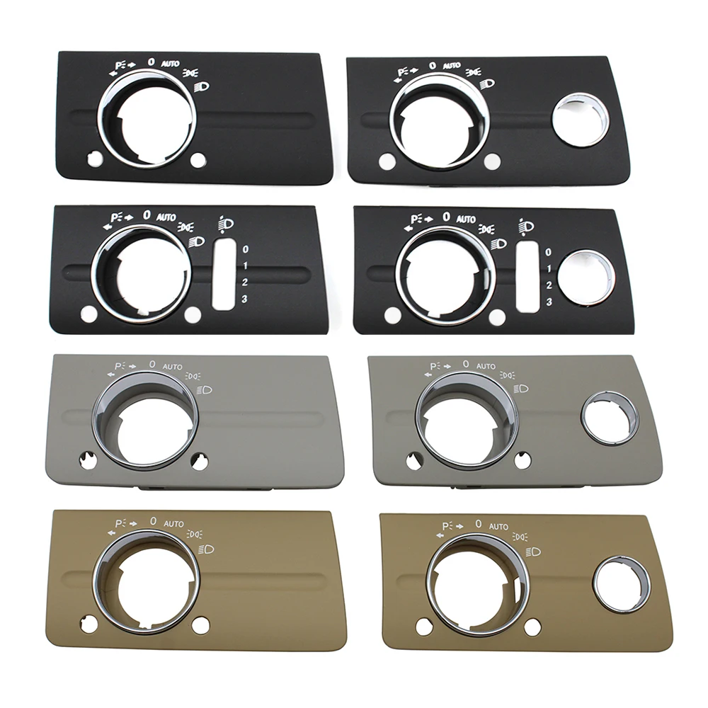 LHD аксессуары для салона автомобиля, крышка переключателя фар для Mercedes Benz W211 E Class E200, E250, E320, E350, E550